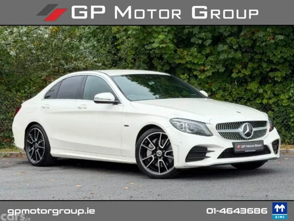 Mercedes-Benz C-Class Saloon, Diesel Plug-in Hybrid, 2020, White