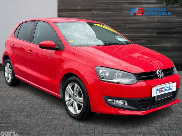 Volkswagen Polo Hatchback, Petrol, 2013, Red