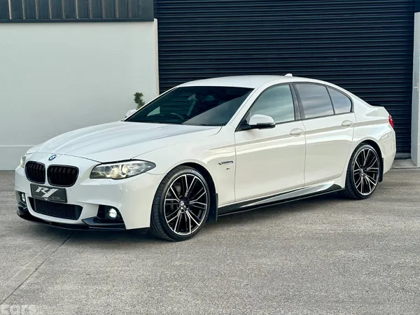 BMW 5-Series Saloon, Diesel, 2016, White