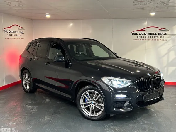 BMW X3 Estate, Petrol Hybrid, 2021, Black
