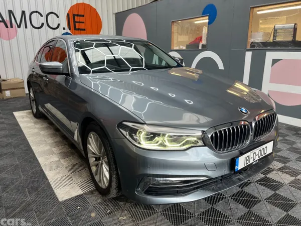 BMW 5-Series Saloon, Petrol, 2018, Blue