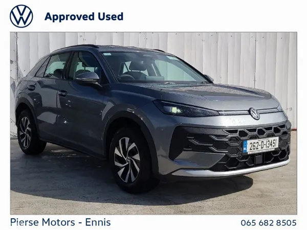 Volkswagen T-Roc SUV, Petrol, 2026, Grey