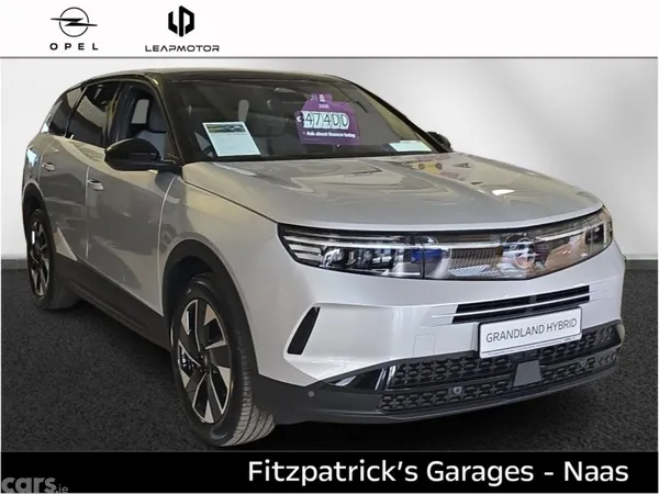 Opel Grandland SUV, Petrol Hybrid, 2026, Silver