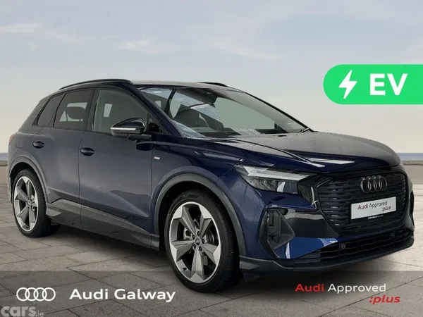 Audi Q4 e-tron SUV, Electric, 2024, Blue