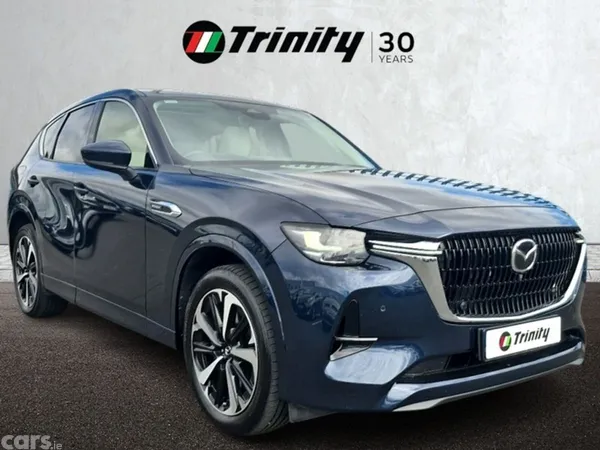 Mazda CX-60 SUV, Petrol Plug-in Hybrid, 2024, Blue