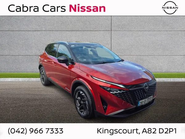 Nissan Qashqai MPV, Petrol Hybrid, 2026, Red