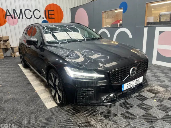Volvo V60 Estate, Petrol Hybrid, 2025, Black