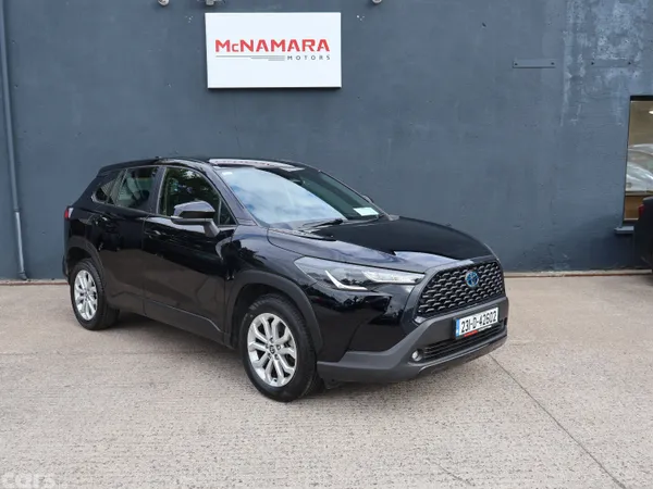 Toyota Corolla Cross SUV, Petrol Hybrid, 2023, Black