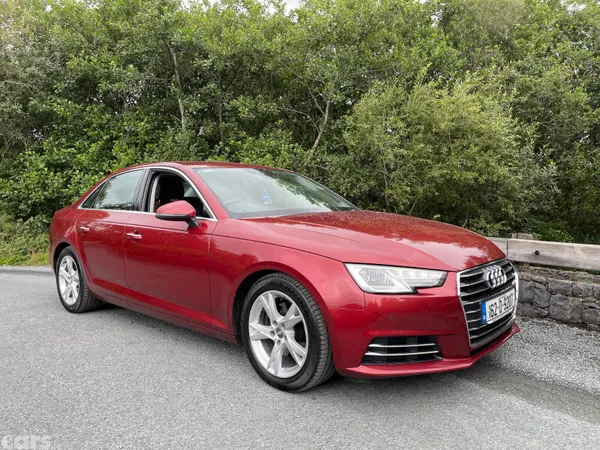 Audi A4 Saloon, Diesel, 2016, Red