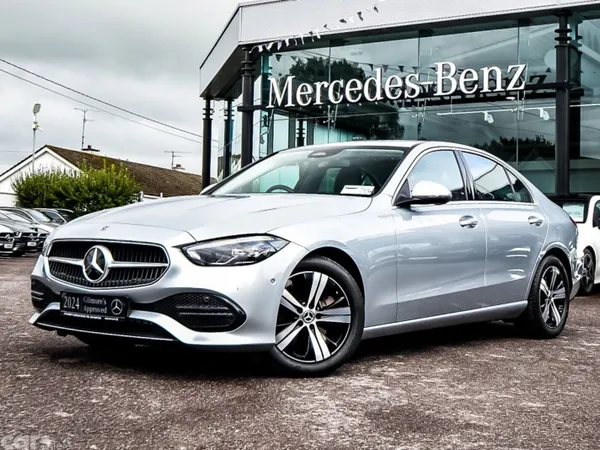 Mercedes-Benz C-Class Saloon, Diesel Hybrid, 2024, Silver