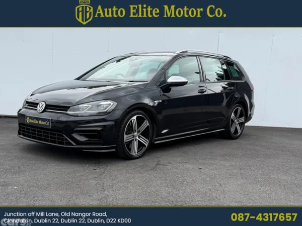 Volkswagen Golf Estate, Petrol, 2018, Black