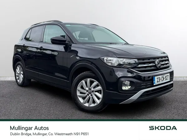 Volkswagen T-Cross Estate, Petrol, 2023, Black