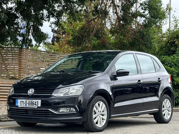 Volkswagen Polo Hatchback, Petrol, 2017, Black