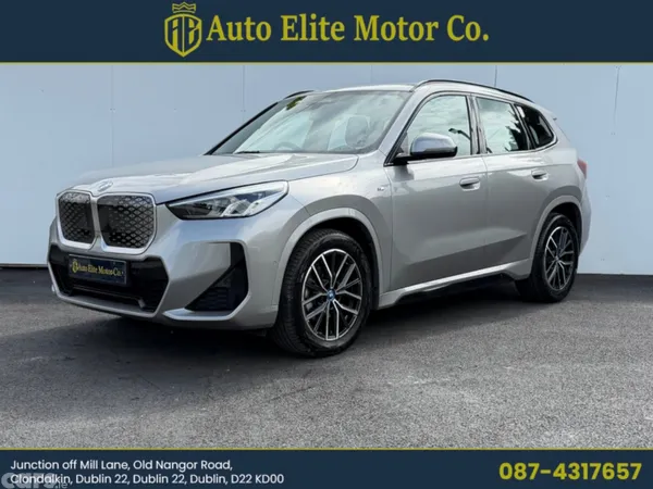 BMW iX1 SUV, Electric, 2024, Silver