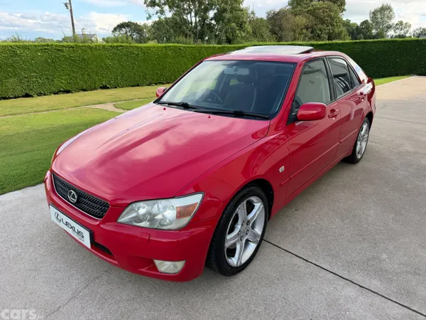 Lexus IS Saloon, Petrol, 2002, Red