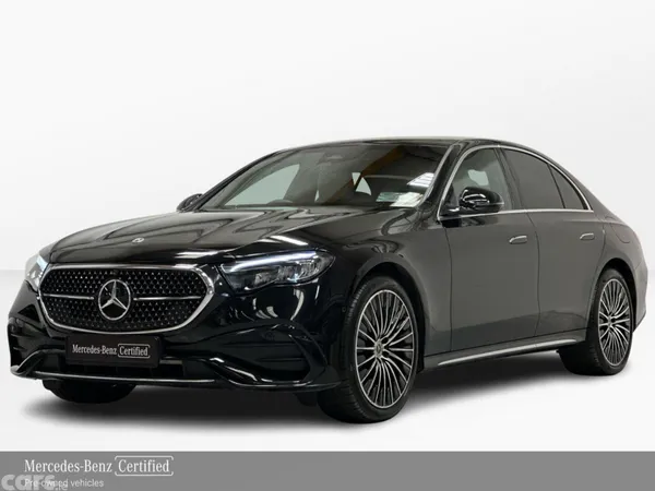 Mercedes-Benz E-Class Saloon, Diesel Plug-in Hybrid, 2024, Black