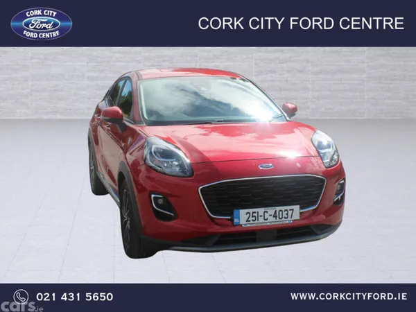 Ford Puma MPV, Petrol Hybrid, 2025, Red