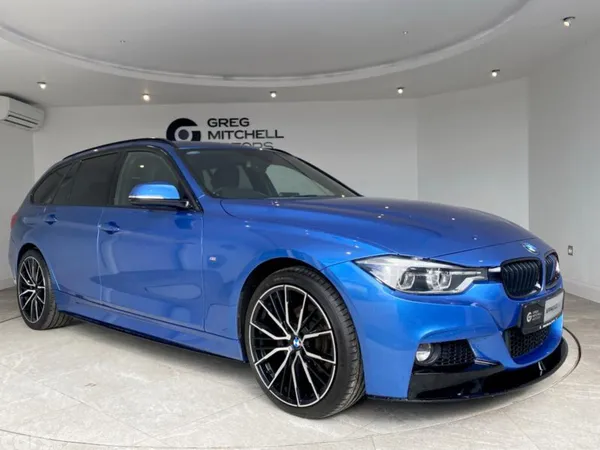 BMW 3-Series Estate, Diesel, 2018, Blue