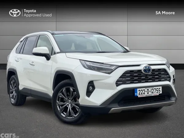 Toyota RAV4 SUV, Petrol Hybrid, 2022, White