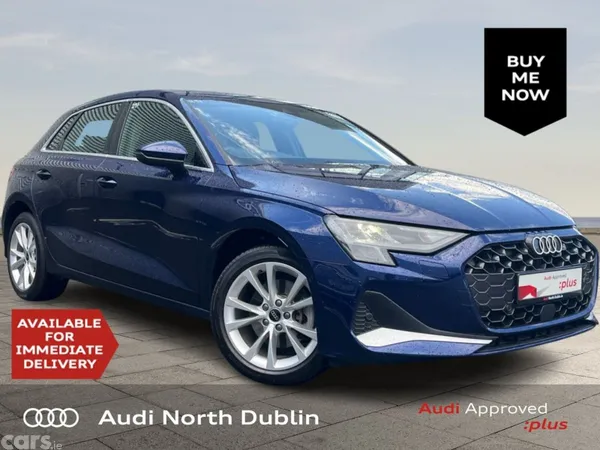 Audi A3 Hatchback, Petrol Plug-in Hybrid, 2025, Blue