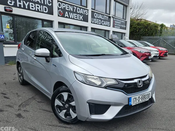 Honda Fit Hatchback, Petrol Hybrid, 2017, Silver