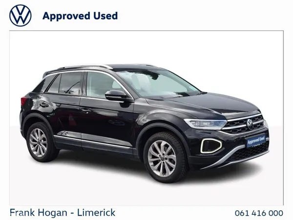 Volkswagen T-Roc SUV, Petrol, 2023, Black