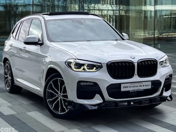 BMW X3 SUV, Petrol Plug-in Hybrid, 2020, White