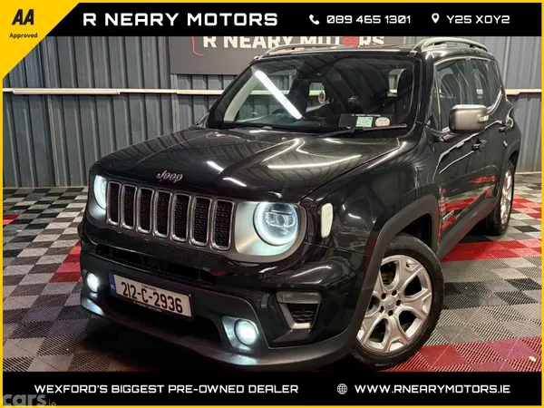 Jeep Renegade SUV, Petrol, 2021, Black