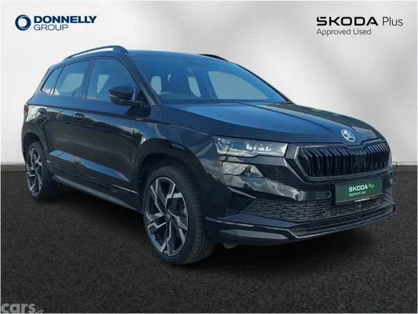 Skoda Karoq Estate, Petrol, 2025, Black