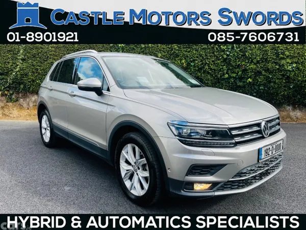 Volkswagen Tiguan SUV, Diesel, 2019, Silver