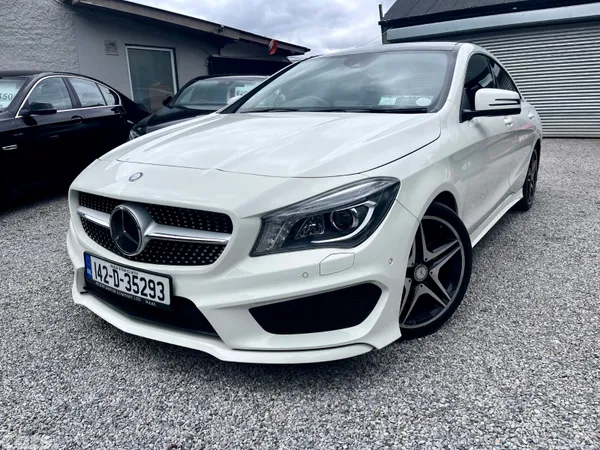 Mercedes-Benz CLA Coupe, Petrol, 2014, White