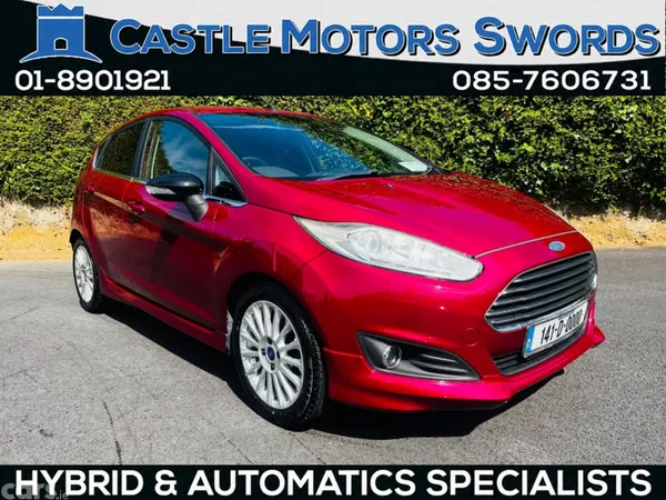 Ford Fiesta Hatchback, Petrol, 2014, Red