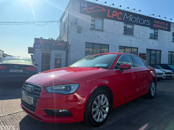 Audi A3 Saloon, Petrol, 2014, Red