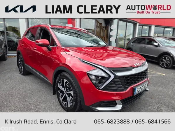 Kia Sportage MPV, Diesel, 2023, Red