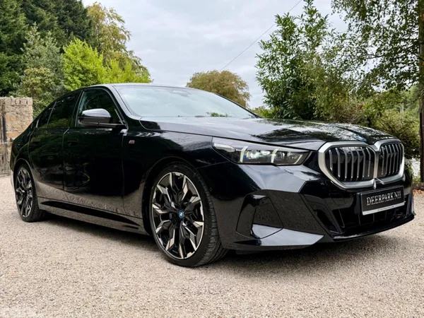 BMW 5-Series Saloon, Petrol Plug-in Hybrid, 2024, Black