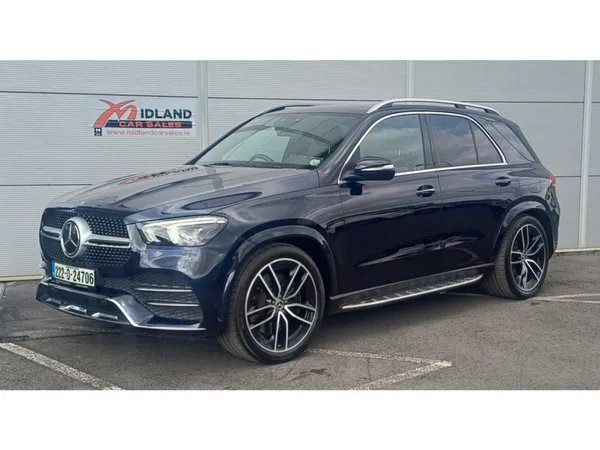 Mercedes-Benz GLE Estate, Diesel Plug-in Hybrid, 2022, Blue