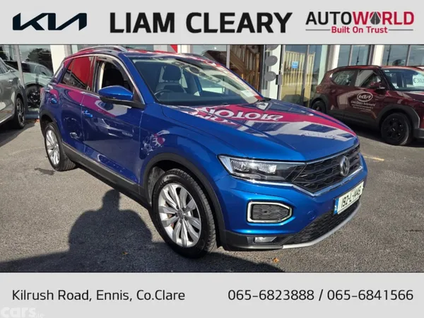 Volkswagen T-Roc SUV, Petrol, 2019, Blue