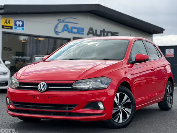 Volkswagen Polo Hatchback, Petrol, 2019, Red