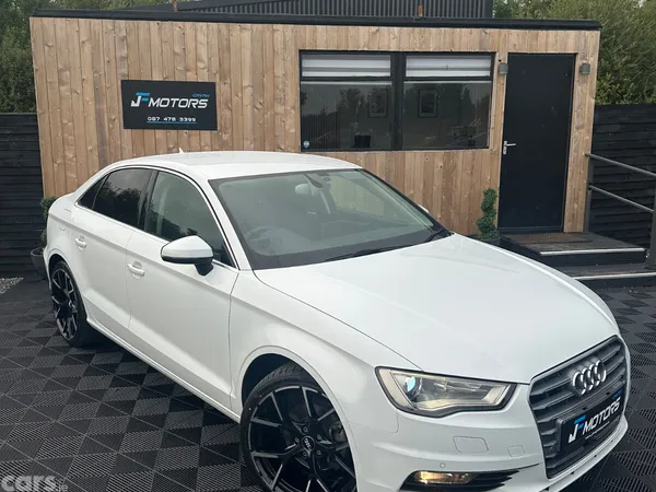 Audi A3 Saloon, Petrol, 2014, White