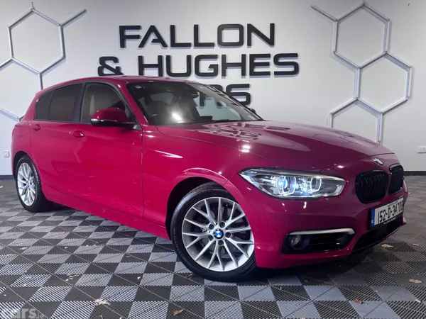 BMW 1-Series Hatchback, Petrol, 2015, Red