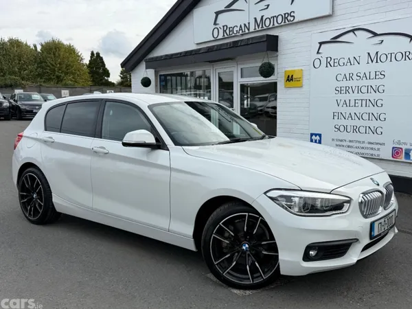 BMW 1-Series Hatchback, Petrol, 2017, White