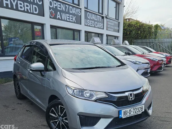 Honda Fit Hatchback, Petrol Hybrid, 2016, Silver