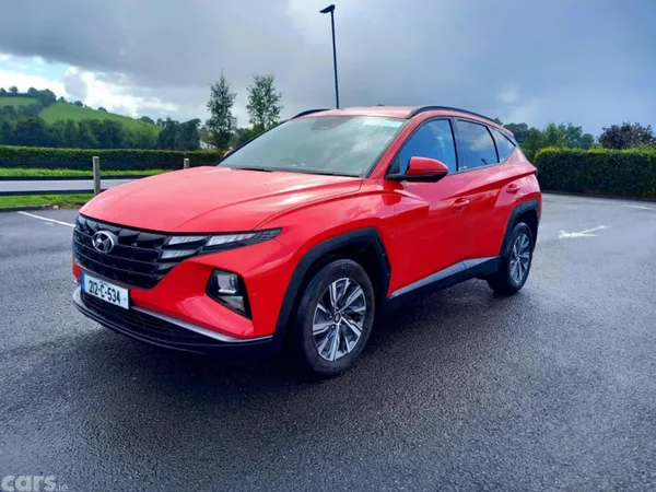 Hyundai Tucson MPV, Petrol Hybrid, 2021, Red