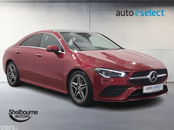 Mercedes-Benz CLA Coupe, Petrol, 2021, Red
