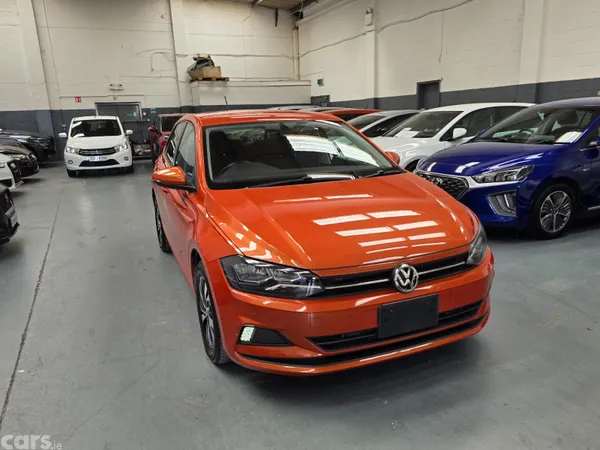 Volkswagen Polo Hatchback, Petrol, 2019, Orange