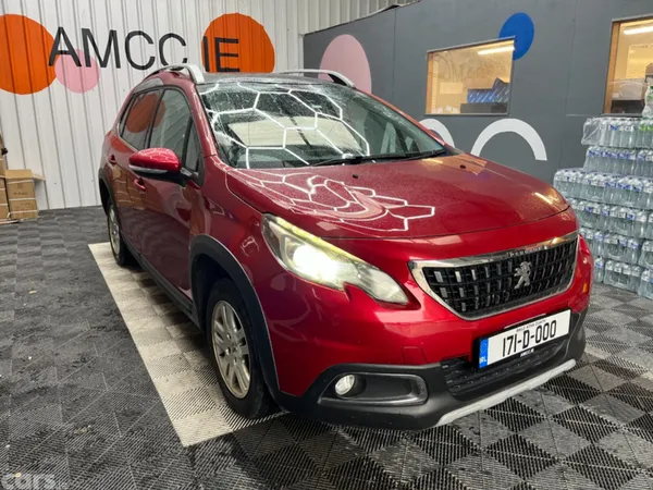 Peugeot 2008 SUV, Petrol, 2017, Red