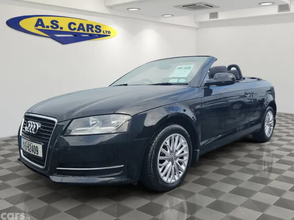 Audi A3 Convertible, Petrol, 2011, Black