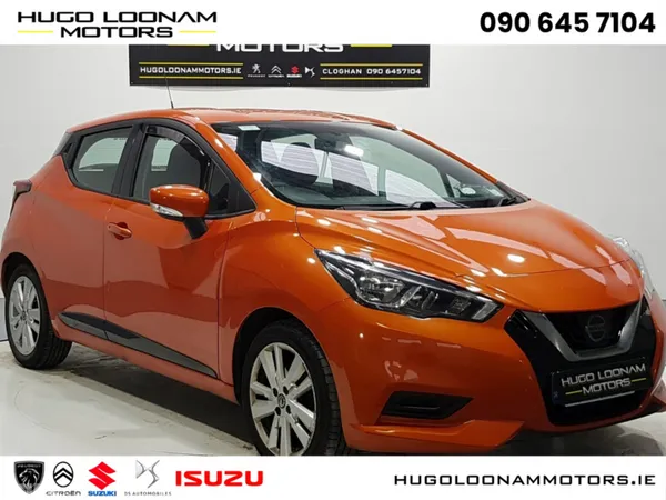Nissan Micra Hatchback, Petrol, 2020, Orange