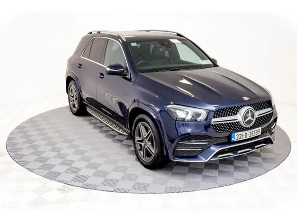 Mercedes-Benz GLE SUV, Diesel Plug-in Hybrid, 2022, Blue