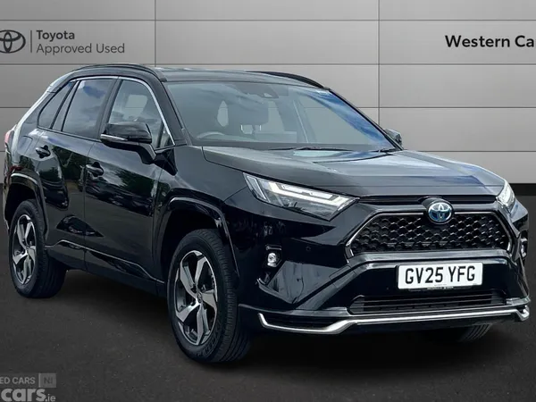 Toyota RAV4 SUV, Petrol Plug-in Hybrid, 2025, Black